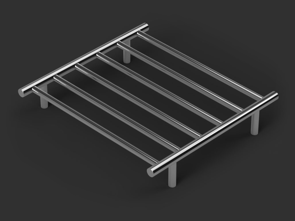 multi-bar heated towel rail